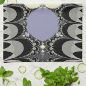 Goldenes Ornament Geschirrtuch (Gefaltet)