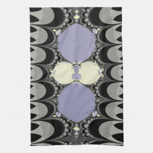 Goldenes Ornament Geschirrtuch