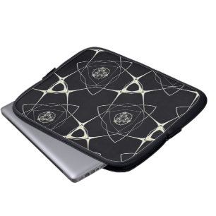 Goldenes Ornament Laptopschutzhülle