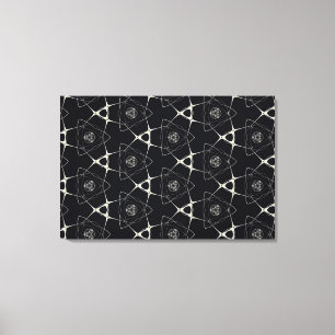 Goldenes Ornament Leinwanddruck