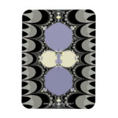 Goldenes Ornament Magnet (Vertikal)