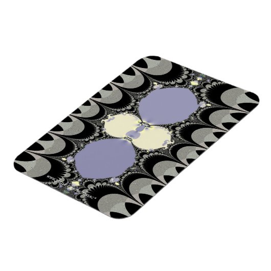 Goldenes Ornament Magnet (Linke Seite)