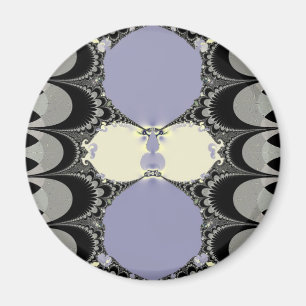 Goldenes Ornament Magnet