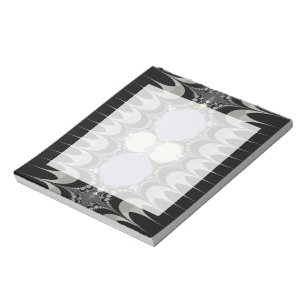 Goldenes Ornament Notizblock