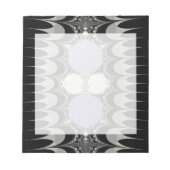 Goldenes Ornament Notizblock (Vorderseite)