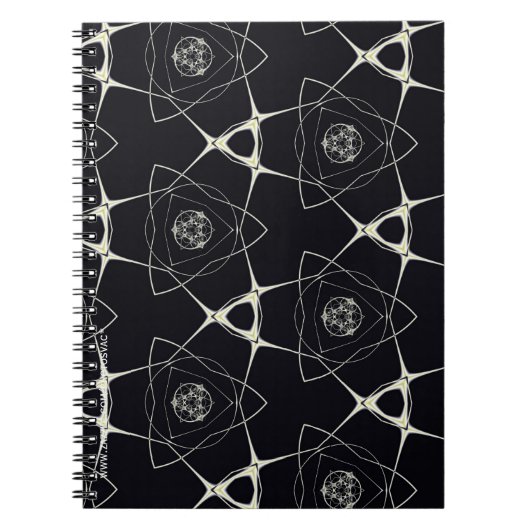 Goldenes Ornament Notizblock (Vorderseite)