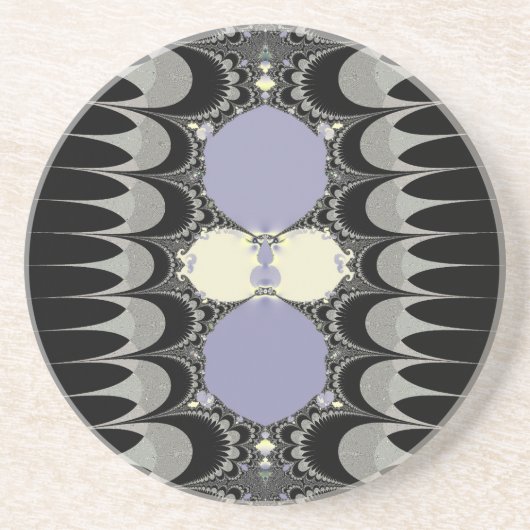 Goldenes Ornament Untersetzer (Vorne)