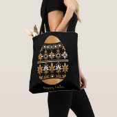 Goldenes Osterei Tasche (Von Nahem)