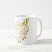 Goldenes Owl Kaffeetasse (VorderseiteRechts)