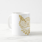 Goldenes Owl Kaffeetasse (Vorderseite Links)