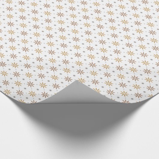 Goldenes Papier Geschenkpapier (Ecke)