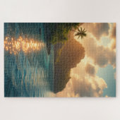 Goldenes Paradies Puzzle (Horizontal)