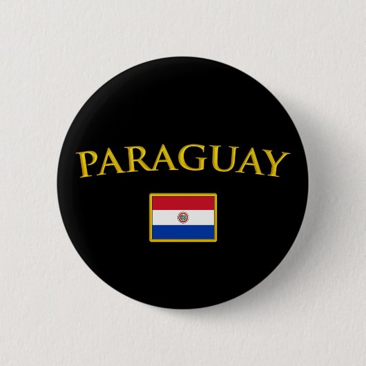 Goldenes Paraguay Button (Vorderseite)