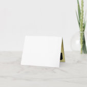 Goldenes Party Einladung (Rückseite)