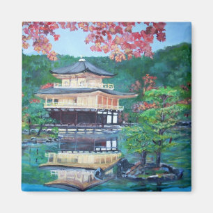 Goldenes Pavillion in Kyoto-Magneten Magnet