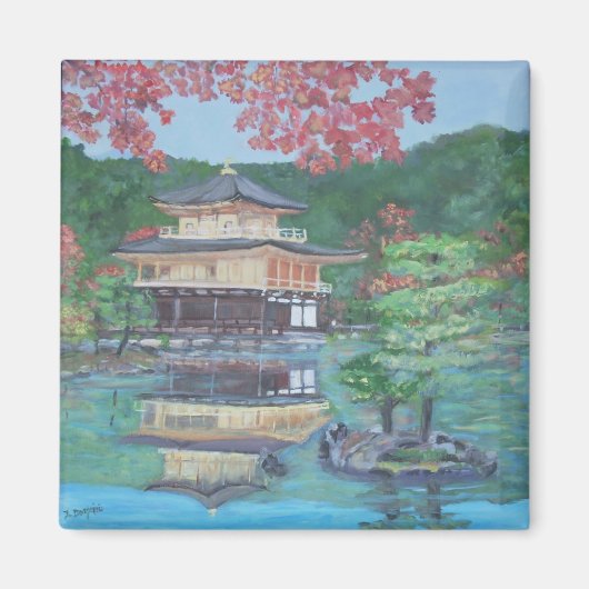 Goldenes Pavillon in Kyoto Magnet (Vorne)