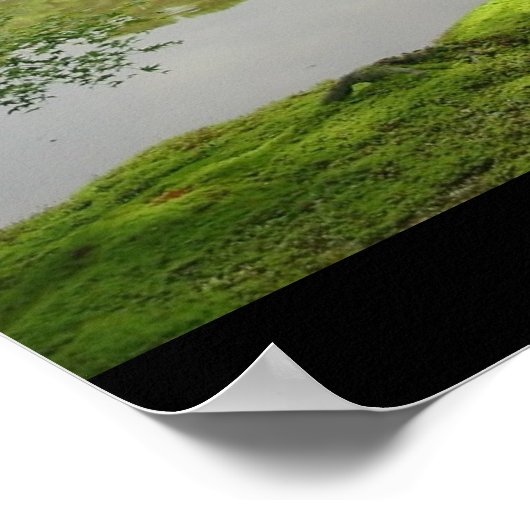 Goldenes Pavillon Poster (Ecke)