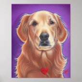 Goldenes Portfolio Poster (Vorne)