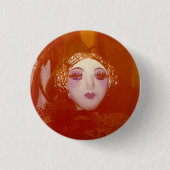 Goldenes Porträt Button (Vorderseite)