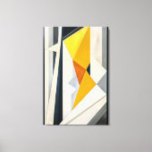 Goldenes Prisma Leinwanddruck (Vorderseite)