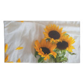 Goldenes Radienkissen Kissenbezug (Rückseite-Rechts)