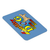 Goldenes Retriever-Agility Magnet (Rechte Seite)