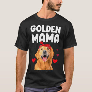Goldenes Retriever Design Mama Golden Retri T-Shirt