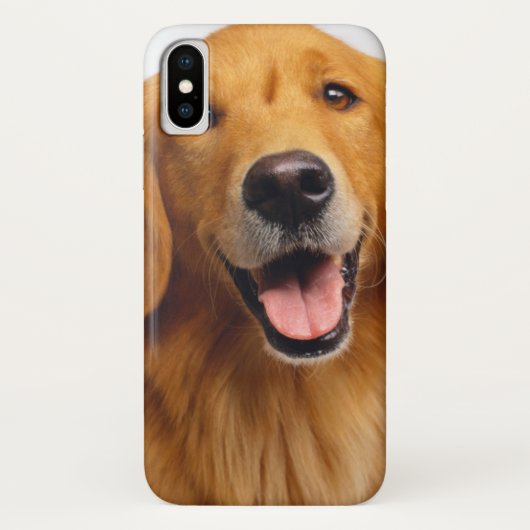 Goldenes Retriever-Lächeln Case-Mate iPhone Hülle (Rückseite)