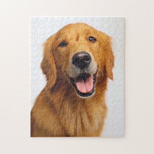 Goldenes Retriever-Lächeln Puzzle (Vertikal)