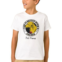Goldenes Retriever Personalisiertes Leben ist bess