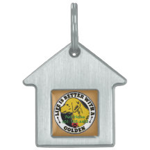 Goldenes Retriever Personalisiertes Leben ist bess