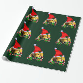 Goldenes Retriever Puppy Wrapping Paper Geschenkpapier (Ungerollt)