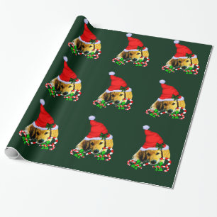 Goldenes Retriever Puppy Wrapping Paper Geschenkpapier