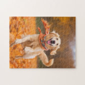 Goldenes Retriever-Rätsel Puzzle (Horizontal)