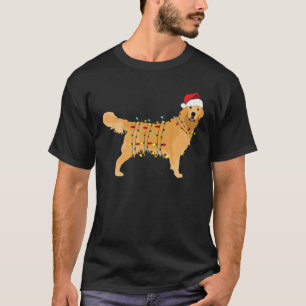 Goldenes Retriever Weihnachtsfest T-Shirt