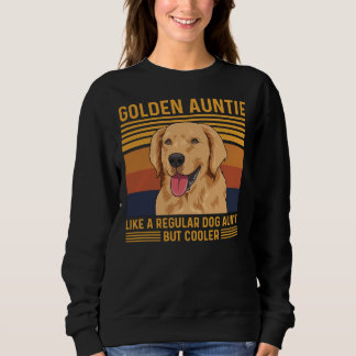 Goldenes Retriever Zitat für ein goldenes Treiben Sweatshirt