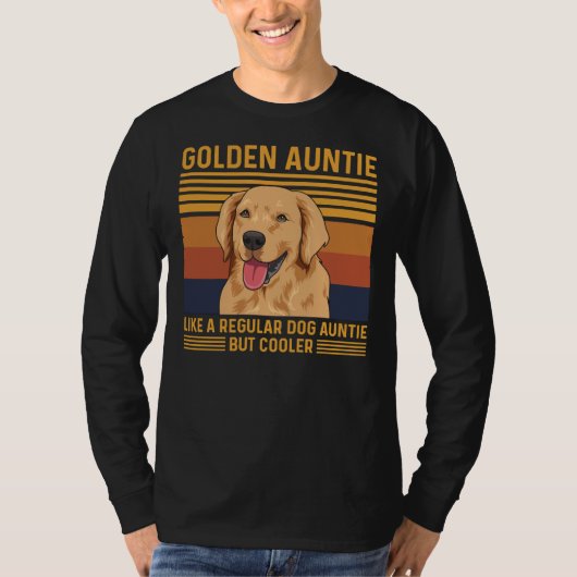 Goldenes Retriever Zitat für ein goldenes Treiben T-Shirt (Vorderseite)