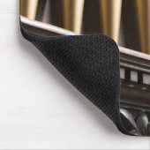 Goldenes Rohre mousepad (Ecke)