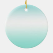 Goldenes rosa Friedenszeichen Inspiration Zitat Keramik Ornament (Hinten)