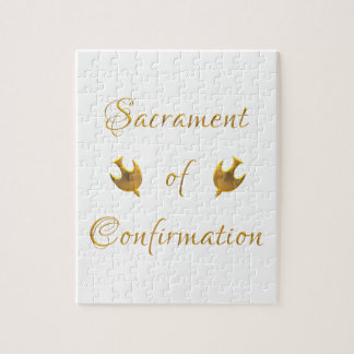 Goldenes Sacrament von Eucharist Host and Chalice Puzzle