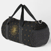 Goldenes Schiffrad Duffle Bag (Rechte Ecke)