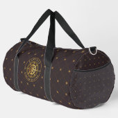 Goldenes Schiffrad Duffle Bag (Rechte Ecke)