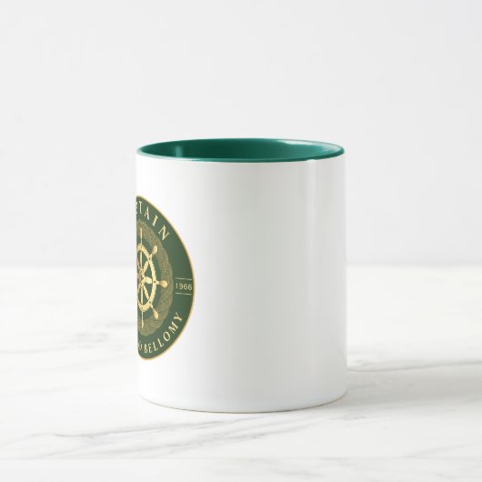 Goldenes Schiffrad Tasse (Zentrum)