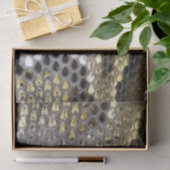 Goldenes Schlangenhautmuster Seidenpapier (Geschenk)