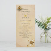 Goldenes Schmetterlingsprogramm (Stehend Vorderseite)