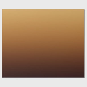 Goldenes Schokoladenbraun Warme Farben Geschenkpapier