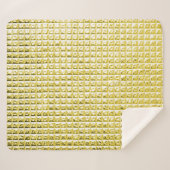 Goldenes schwarzes Glas: luxuriöse Oberfläche. Sherpadecke (Vorderseite (Horizontal))