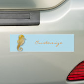 Goldenes Seepferd Thunder_Cove Autoaufkleber (Auf Auto)