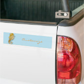 Goldenes Seepferd Thunder_Cove Autoaufkleber (Auf Lkw)