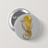 Goldenes Seepferd Thunder_Cove Button (Vorne & Hinten)